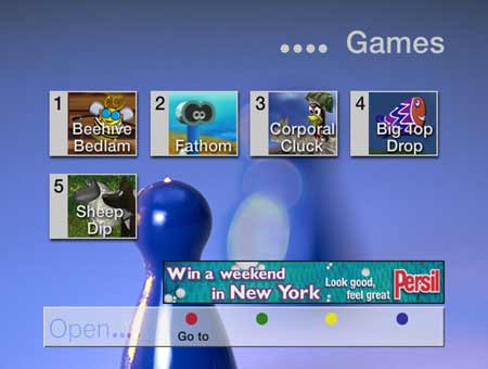 Sky digital open games