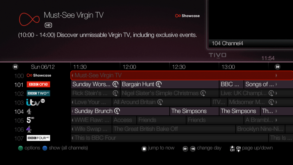Virgin Media Tivo Cisco