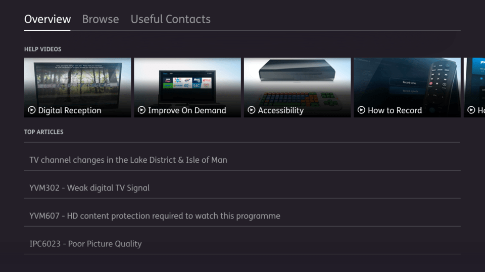 Humax Youview BT TV