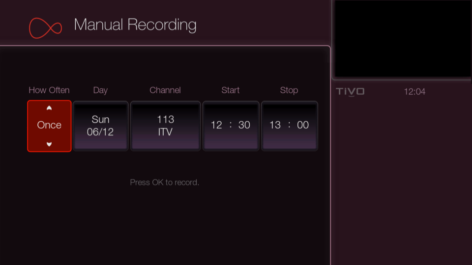 Virgin Media Tivo Cisco