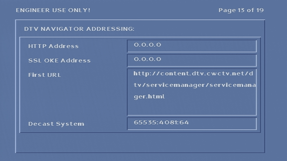 Pace Di4001NC