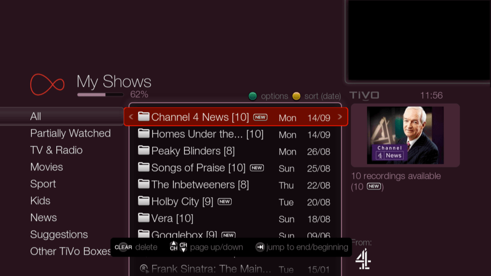Virgin Media Tivo Cisco
