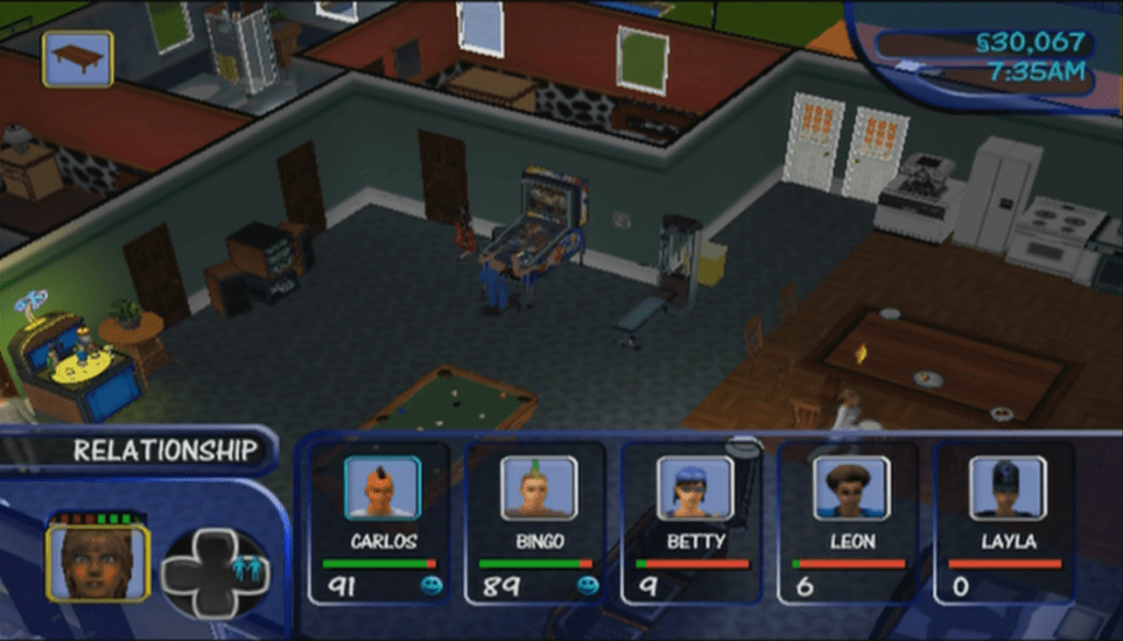 The Sims Xbox, Roomies