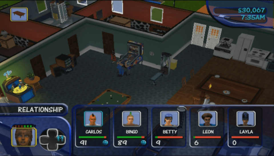The Sims Xbox 2002