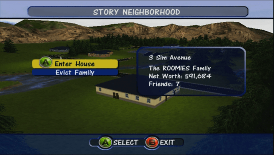 The Sims Xbox 2002