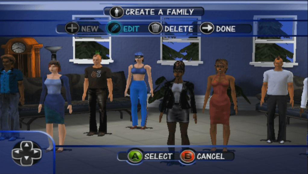 The Sims Xbox Create a Family