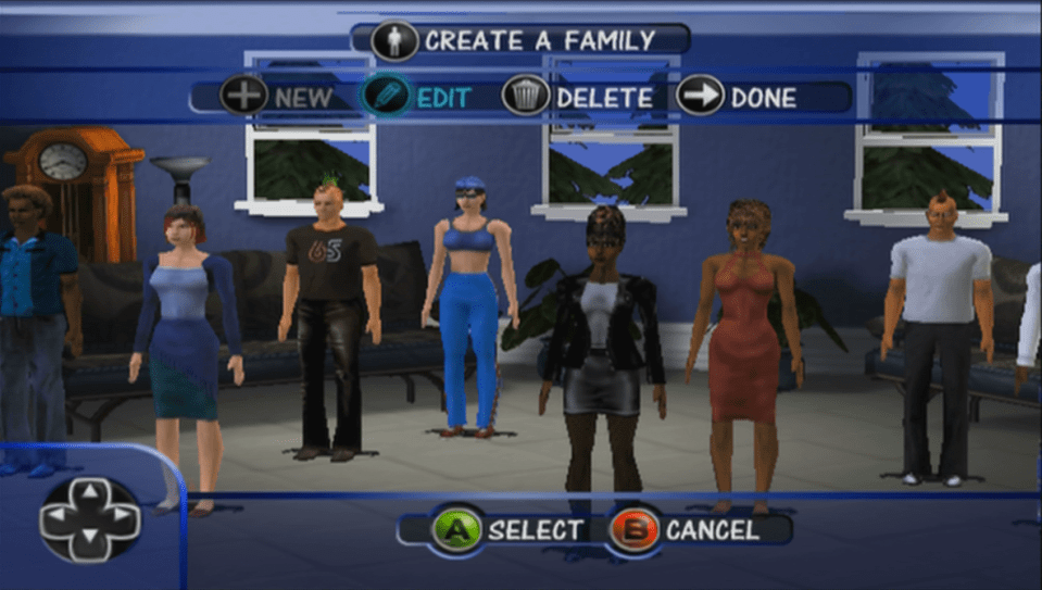 The Sims Xbox 2002