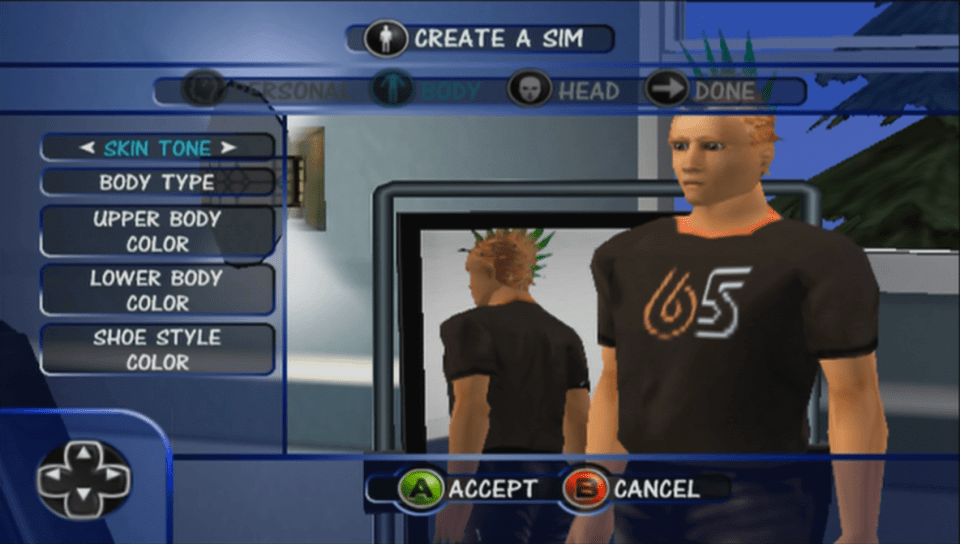 The Sims Xbox 2002