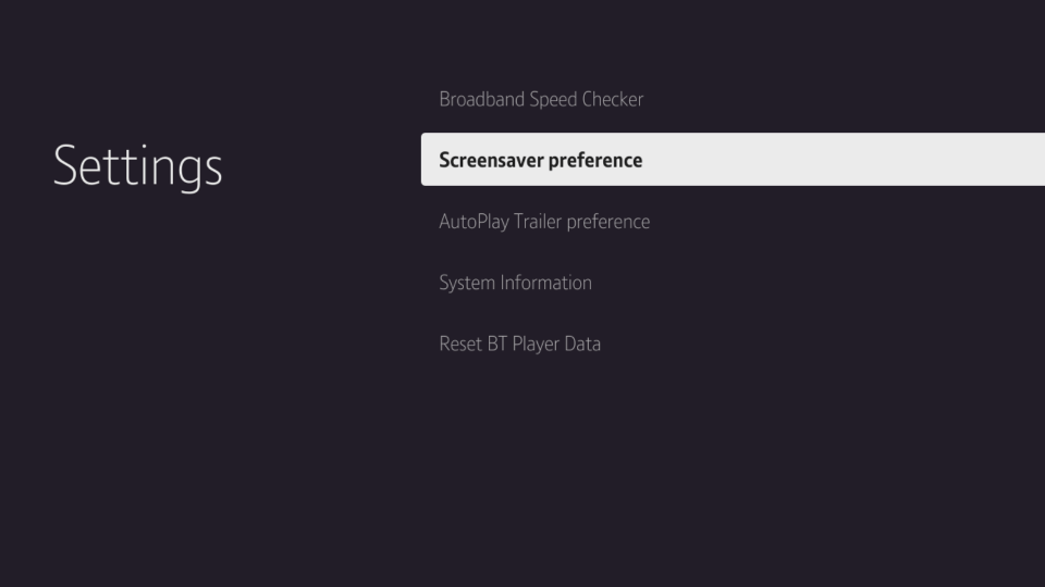BT TV Humax Youview