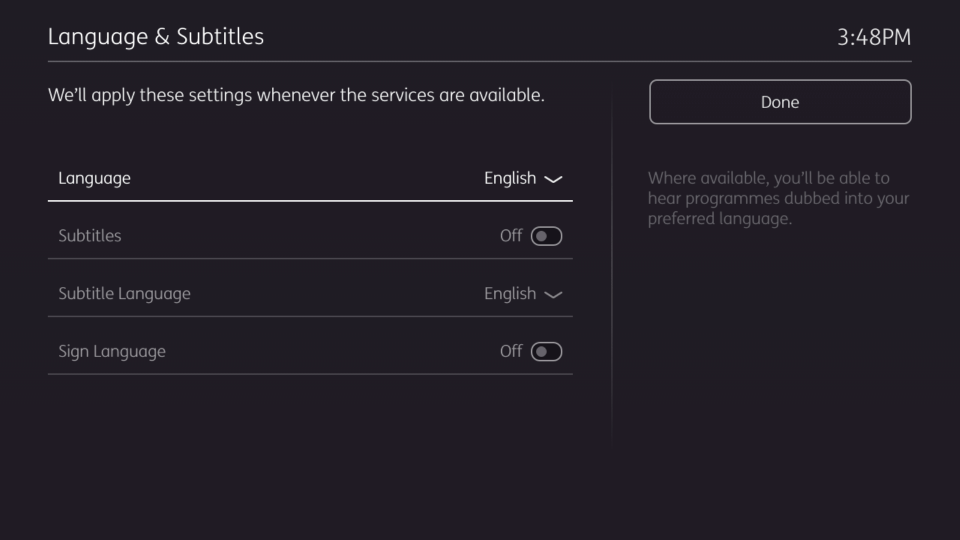 BT TV Humax Youview