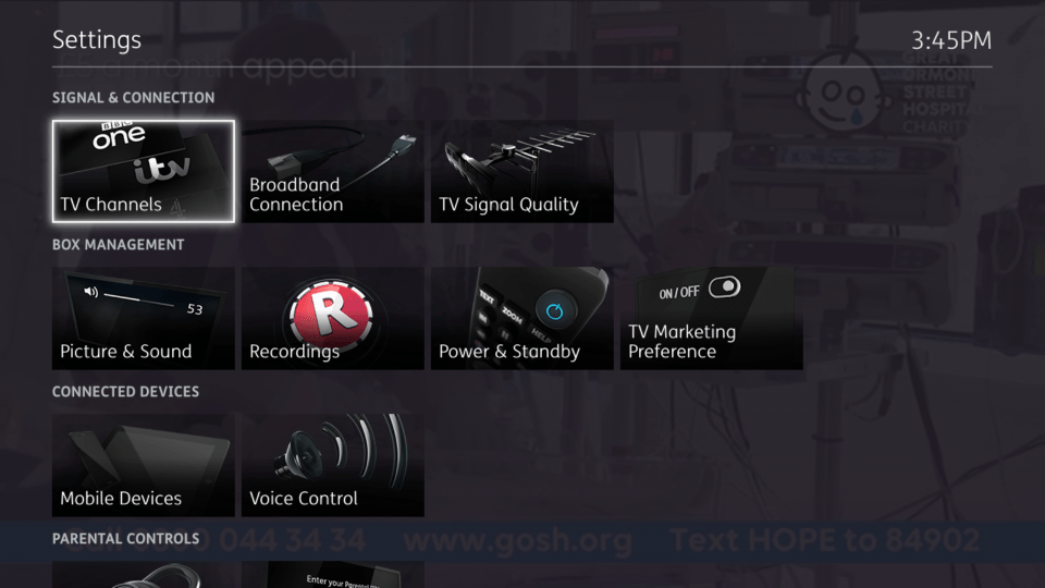 BT TV Humax Youview