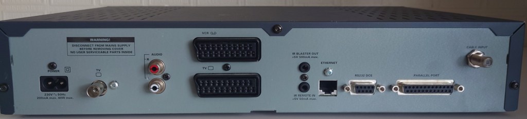 Pace Di4001 back panel