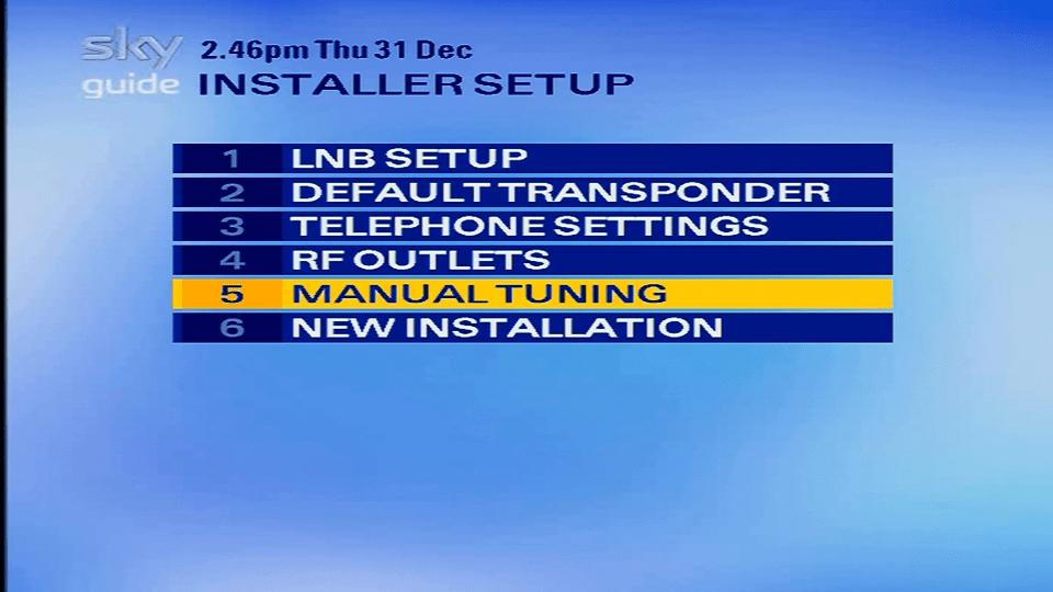 Sky Guide EPG 2009 Pace
