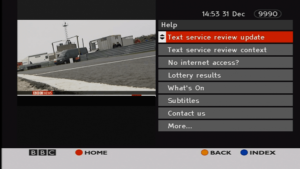 Sky BBCi OpenTV
