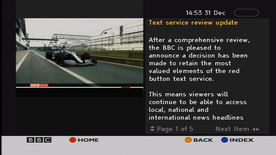 Sky BBCi OpenTV