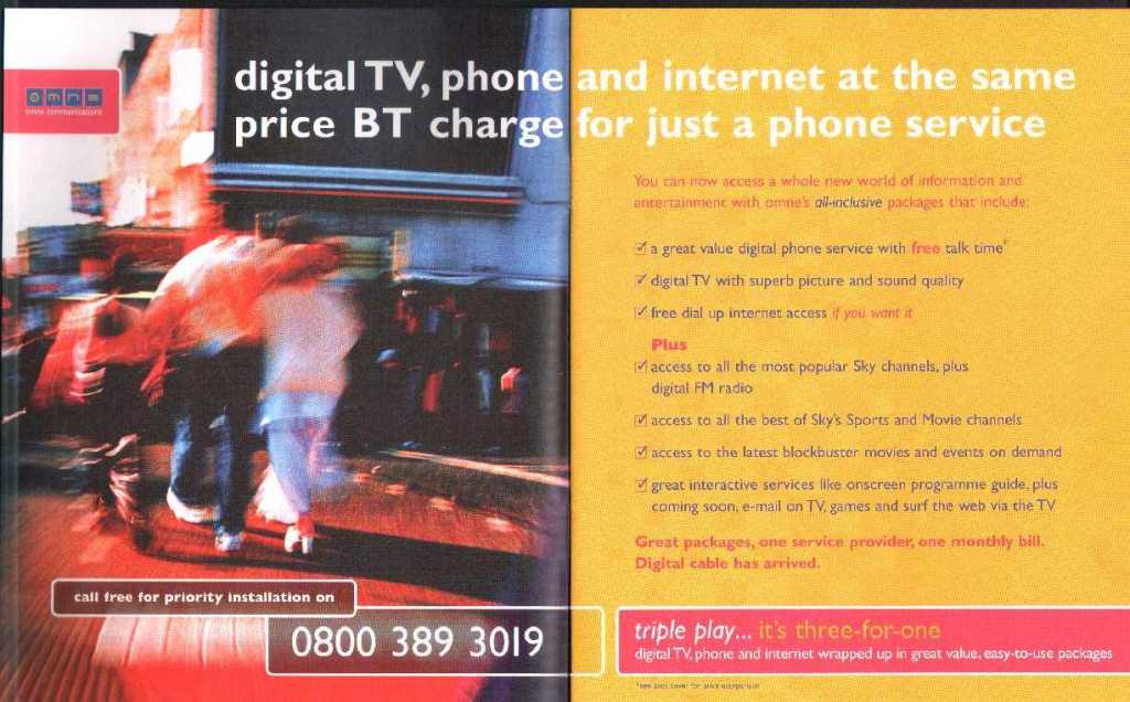 Omne Communications UK Cable Omne Communications