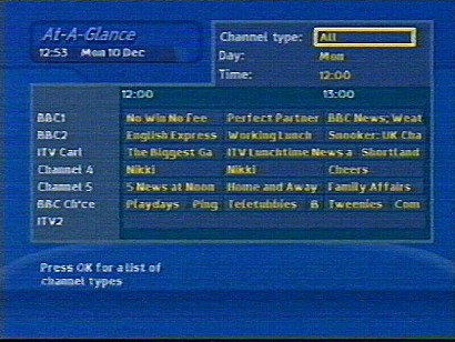 Telewest Active Digital Guide
