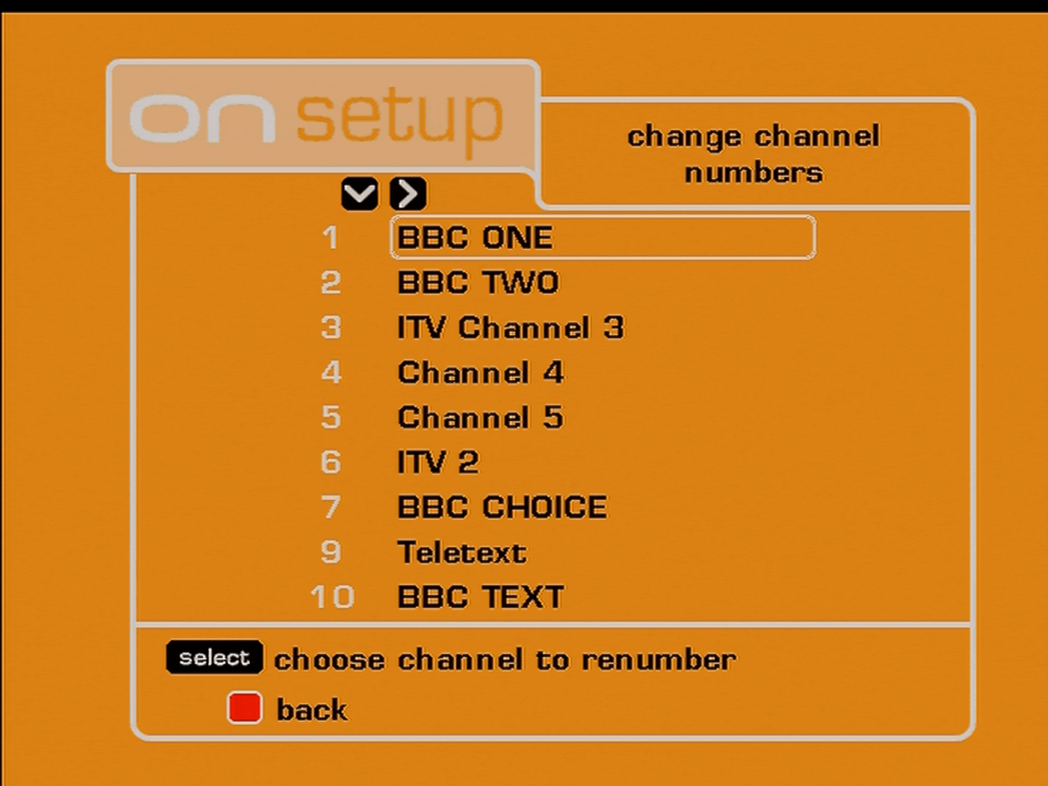ONdigital channel list ONdigital channel list