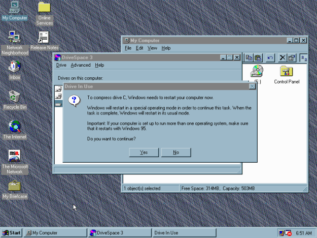Windows Chicago OSR2 (Build 1078) | Drew1440: Blog