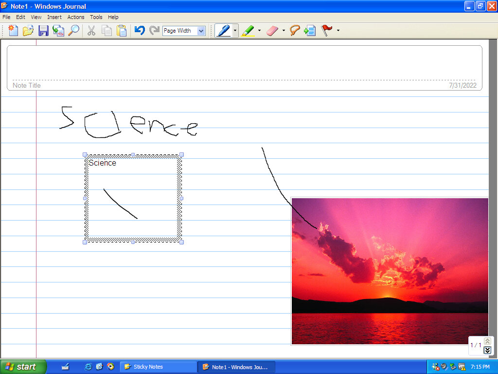 Windows XP Tablet PC Edition | Drew1440: Blog