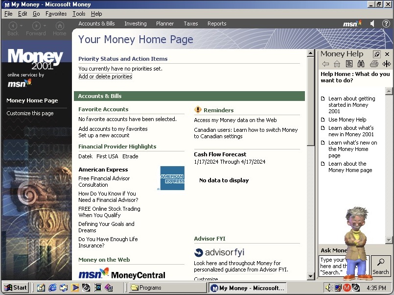 Microsoft Money 99