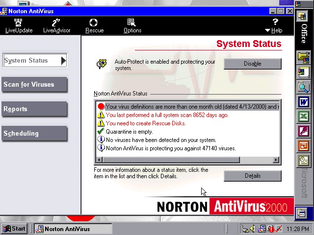Norton AntiVirus 2000