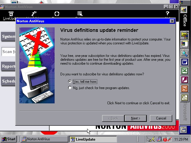 Norton AntiVirus 2000