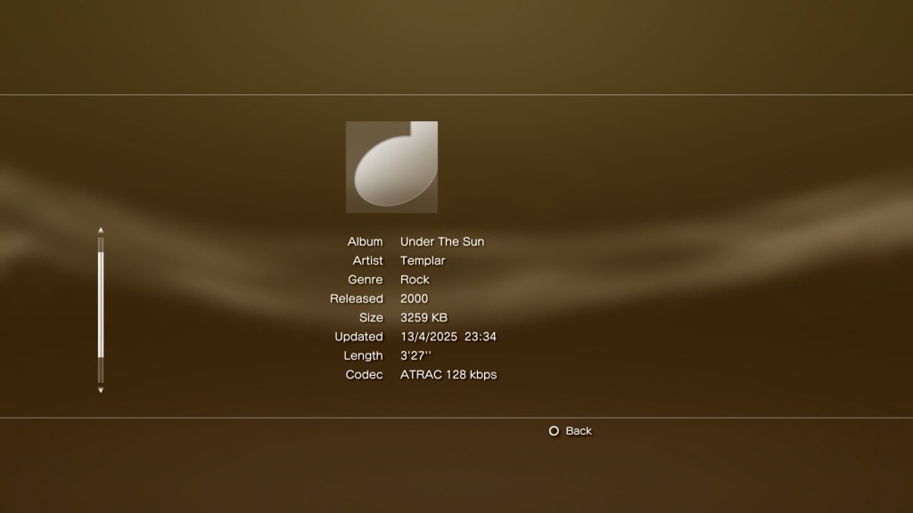 Sony PS3 ATRAC titles